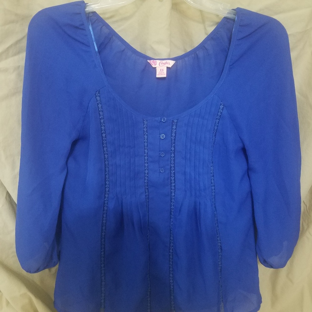 Candies Blue top